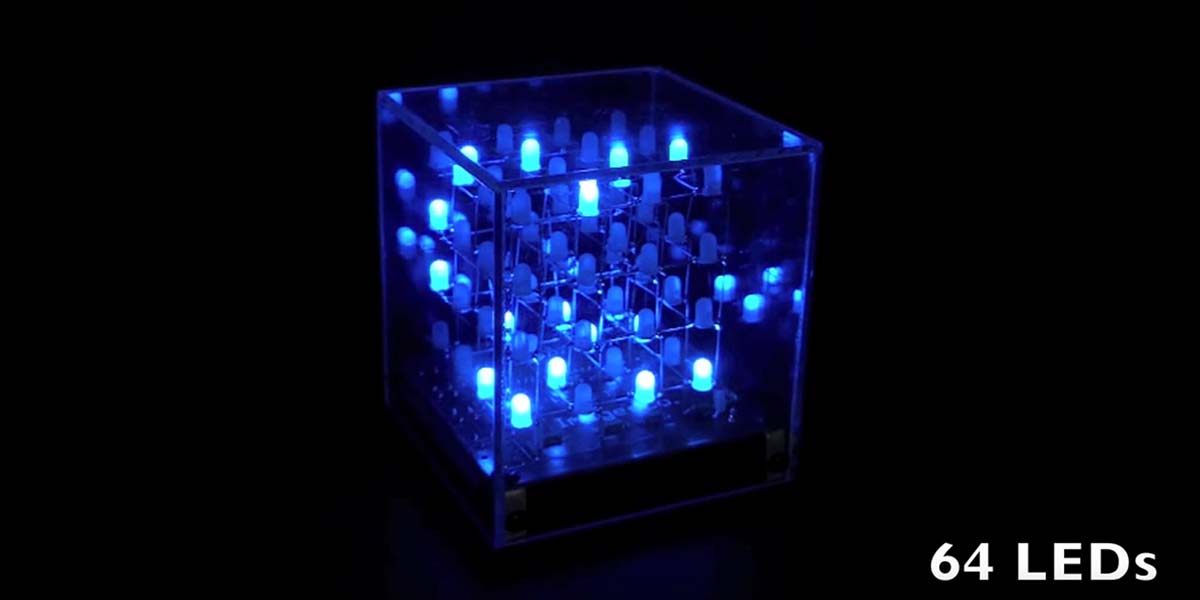 Build the 3D LED Matrix Cube